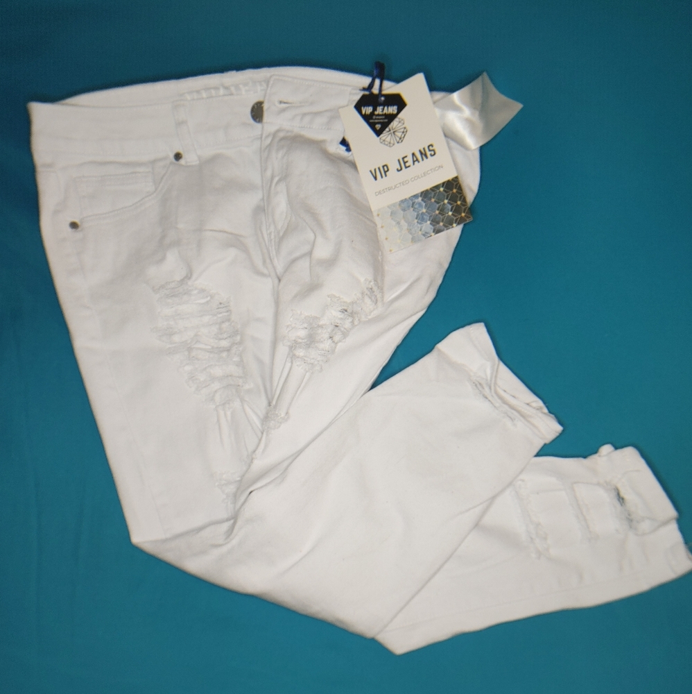 NWT  White VIP Jeans